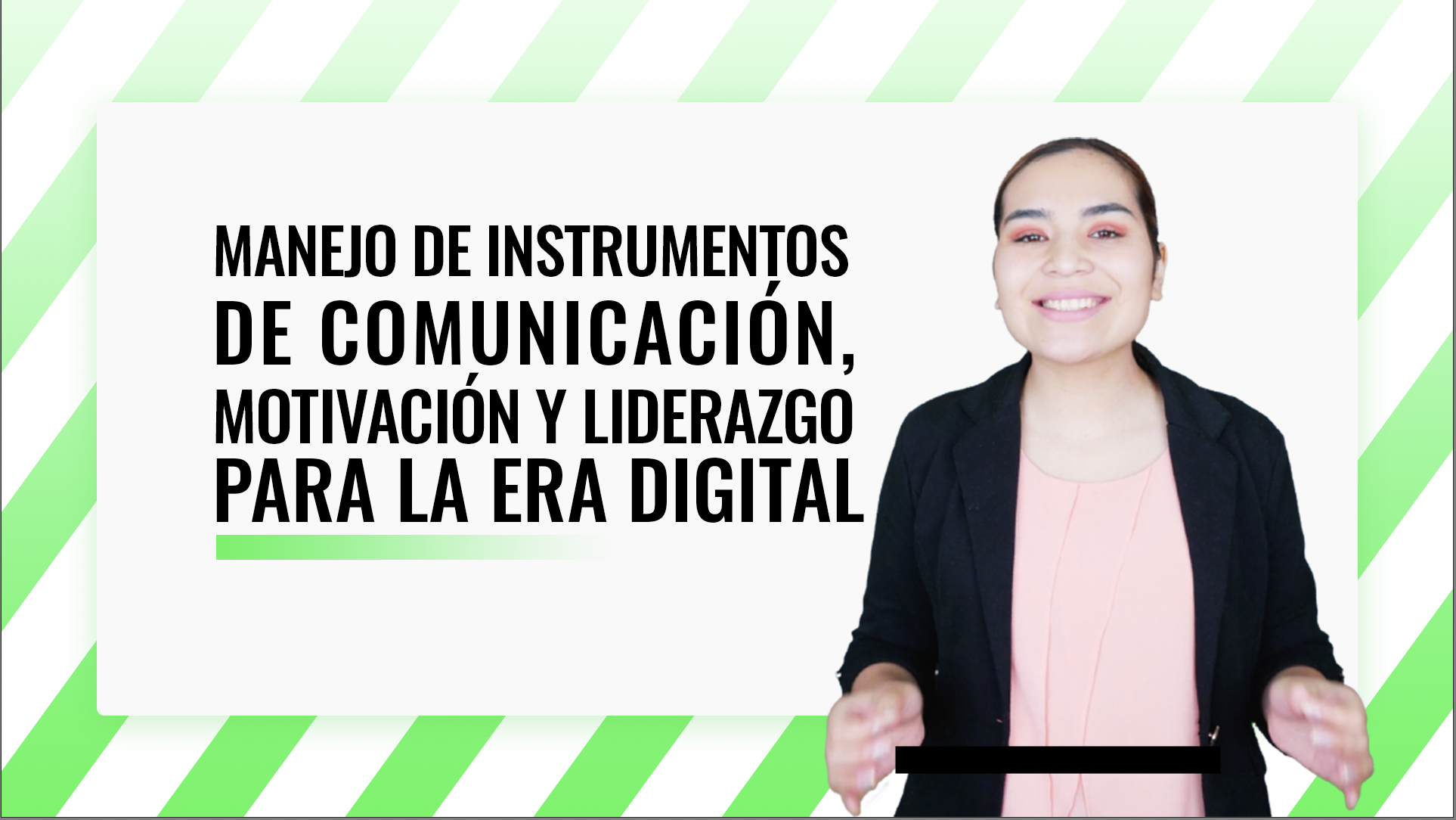 Manejo de instrumentos de comunicación, motivación y liderazgo para la era digital